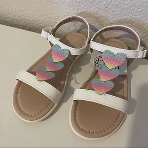 Children’s place New heart Sandals size 11
